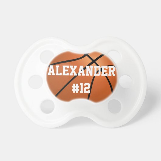 Basketball Junior Varsity Pacifier (Front)