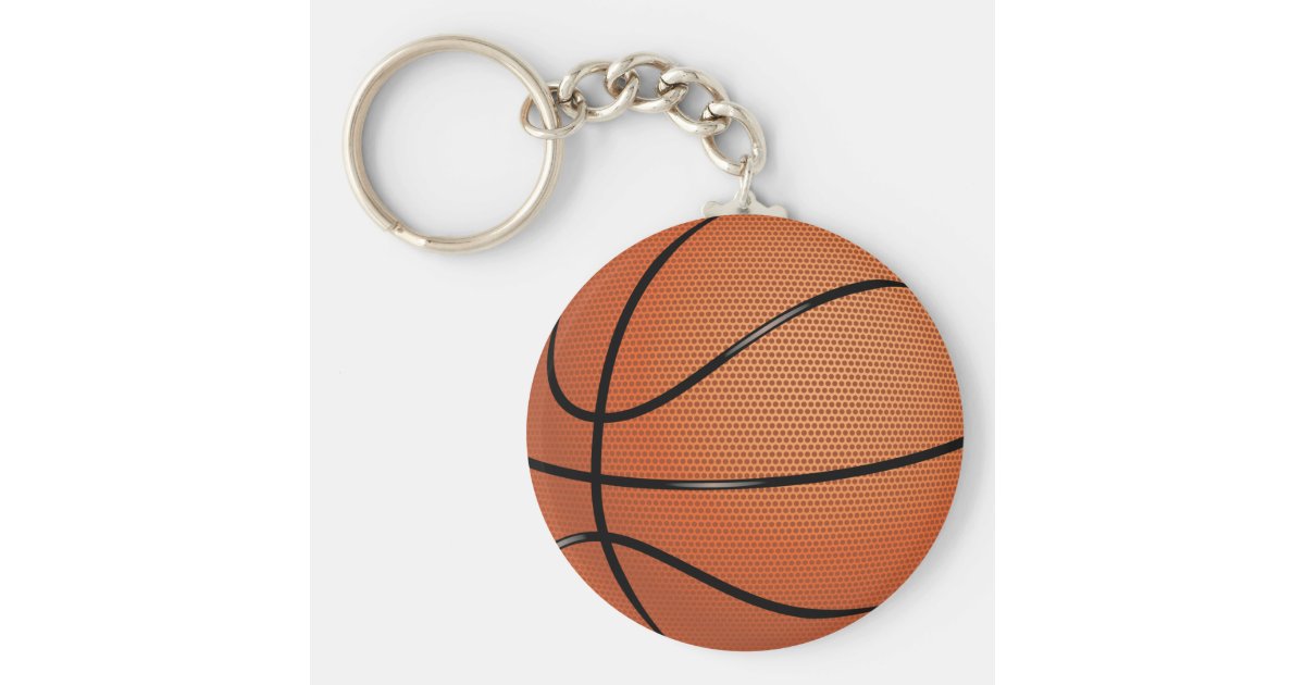 Basketball Keychain Zazzle