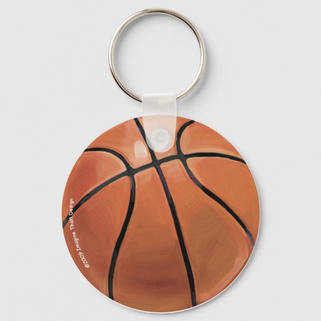 Basketball Keychain (Front)