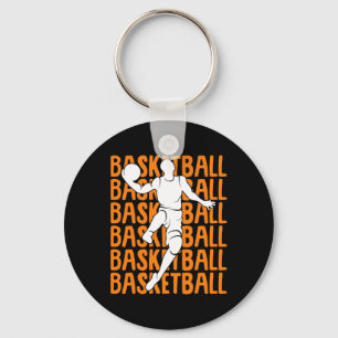 Basketball Kids Boys Men 1 Keychain