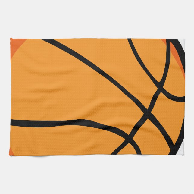 Basketball Kitchen Towel (Horizontal)