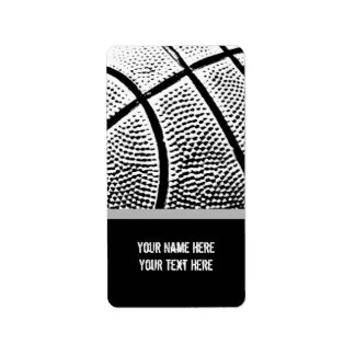 Basketball Label