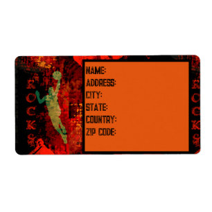 BASKETBALL LABEL