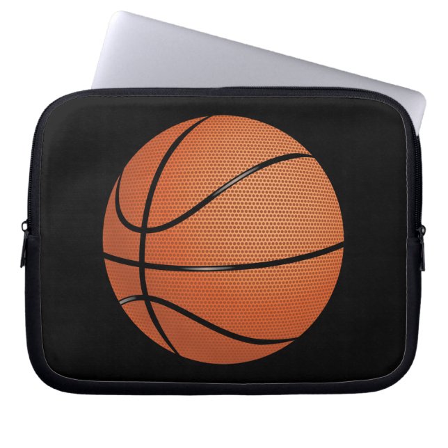 Basketball Laptop Sleeve (Front)