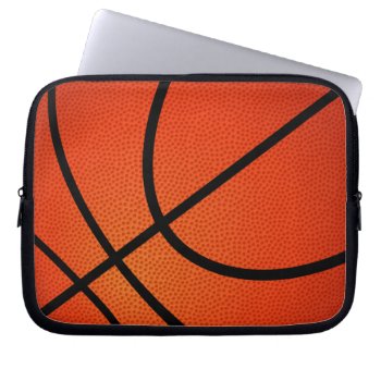 Basketball Laptop Sleeves by BluePlanet at Zazzle