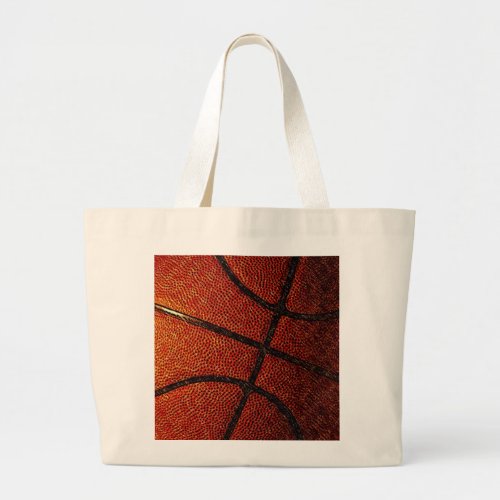 Basketball Large Tote Bag