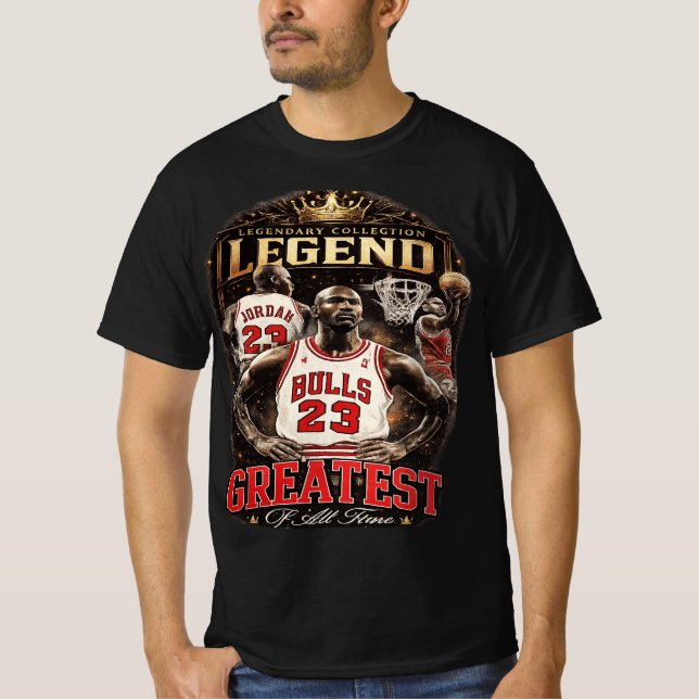 Basketball Legend 23 Graphic Men’s T-Shirt (Front)