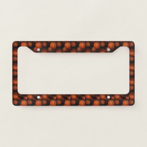 Basketball License Plate Frame