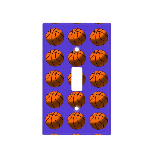 Basketball Light Switch Cover (Front)