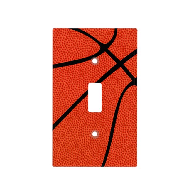 Basketball Light Switch Cover (Front)
