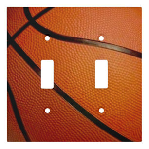 Basketball Light Switch Plates 1 to 3 Switches