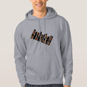Basketball Logo Made From Basketballs, Hoodie