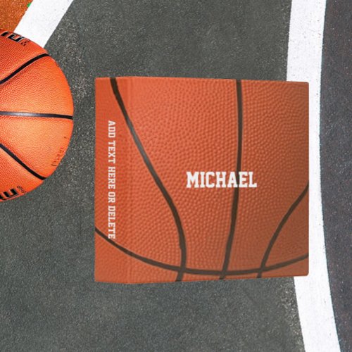 Basketball Look Personalized Binder