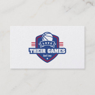 Basketball Los Angeles Clippers Jersey Color Business Card