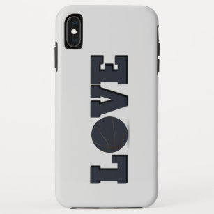 basketball love iPhone XS max case