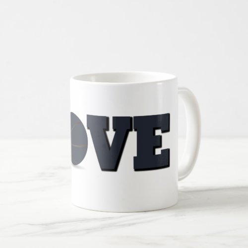 basketball love coffee mug
