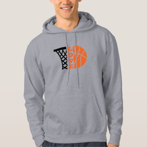 basketball love hoodie