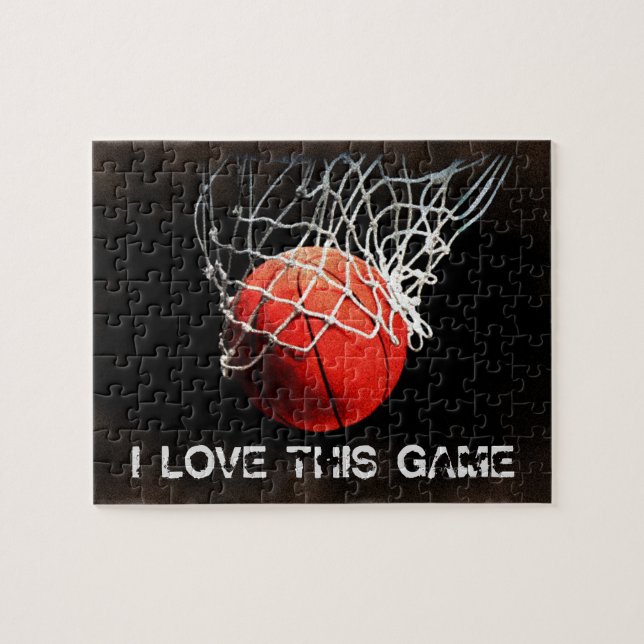 Basketball Love Jigsaw Puzzle (Horizontal)