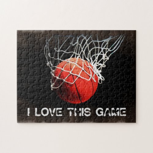 Basketball Love Jigsaw Puzzle
