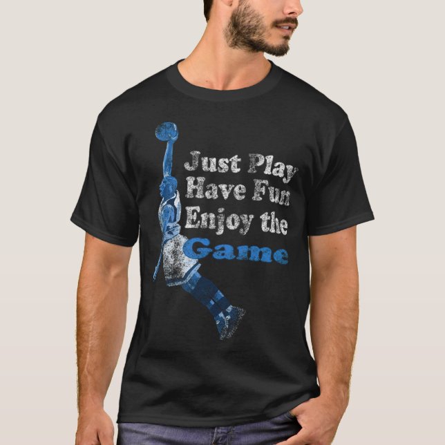 Basketball love jump basketballer Sport sports bas T-Shirt (Front)