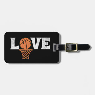 Basketball Love Luggage Tag