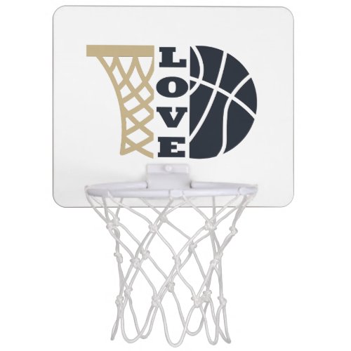 basketball love mini basketball hoop