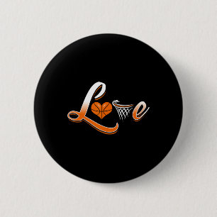 Basketball Love Shirt Button