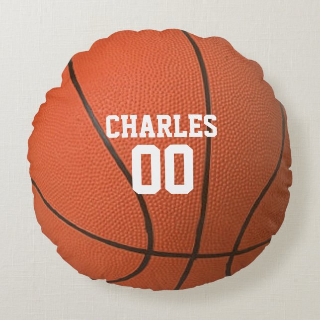 Basketball Lover Personalized Pillow (Front)