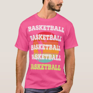 Basketball Lover Vintage Sports Design T-Shirt