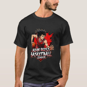 Basketball Lovers Adin Ross Basketball League Bask T-Shirt