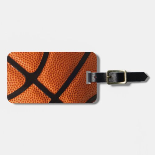 Basketball Luggage Tag