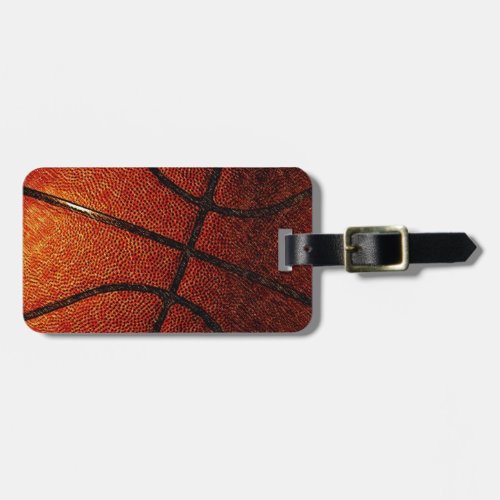 Basketball Luggage Tag