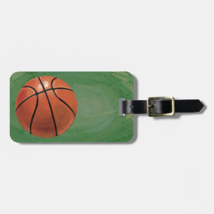 Basketball Luggage Tag