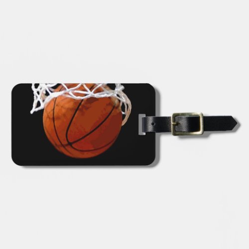 Basketball Luggage Tag _ Bag Tag