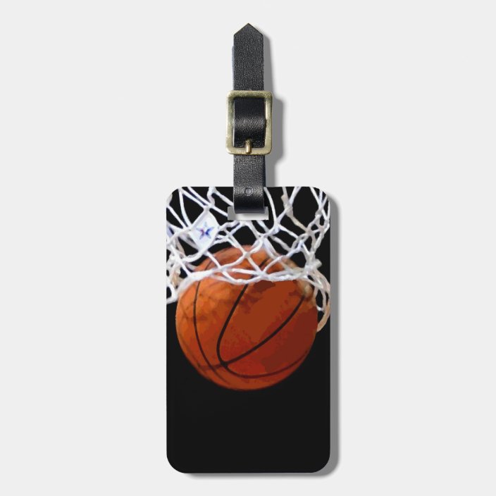 Basketball Luggage Tag - Bag Tag | Zazzle