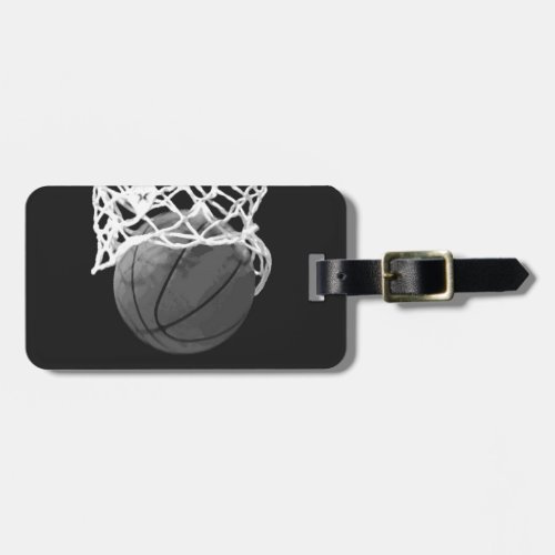 Basketball Luggage Tags