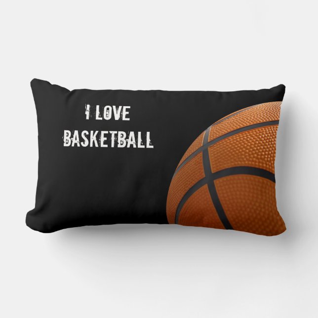 Basketball Lumbar Pillow (Front)