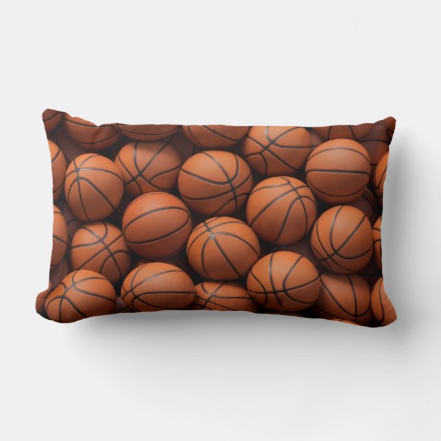 Basketball Lumbar Pillow (Front)