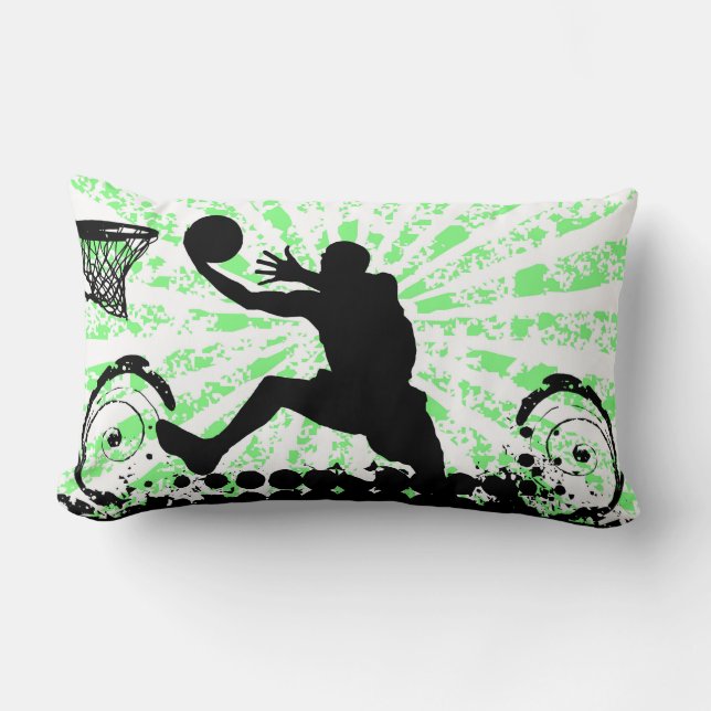 Basketball Lumbar Pillow (Front)