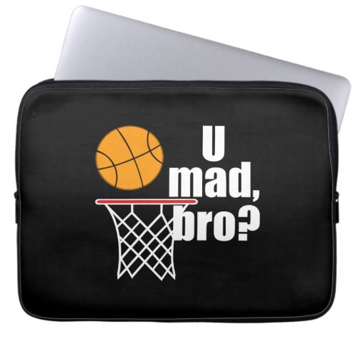 Basketball Madness Laptop Sleeve