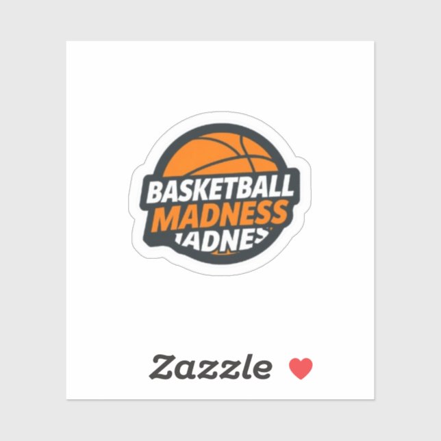 Basketball Madness March Tournament Sports Sticker (Sheet)