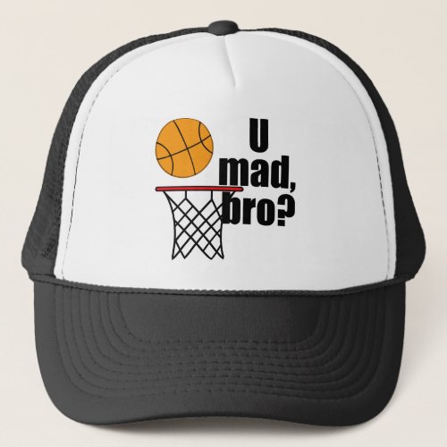 Basketball Madness Trucker Hat