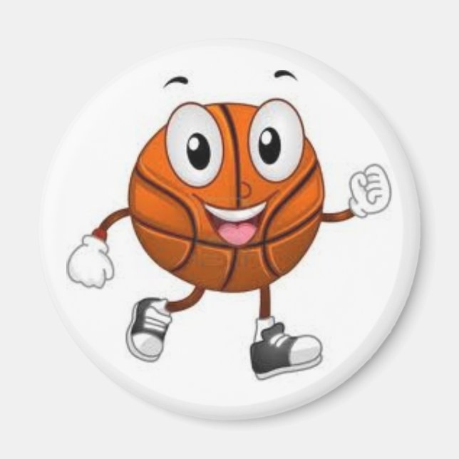 basketball magnet (Front)