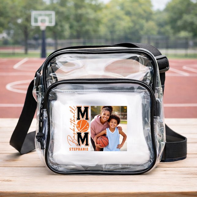 Basketball Mama Clear Crossbody Bag (Creator Uploaded)