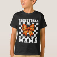 Basketball Mama Coquette Bow Game Day Funny Srts L