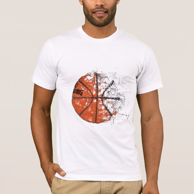 Basketball Men’s Graphic T Shirt (Front)