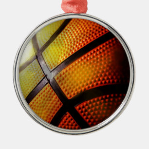 Basketball Metal Ornament