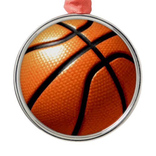 Basketball Metal Ornament