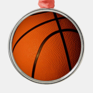 Basketball Metal Ornament