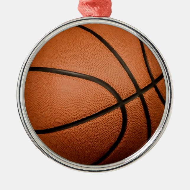 Basketball Metal Ornament (Front)